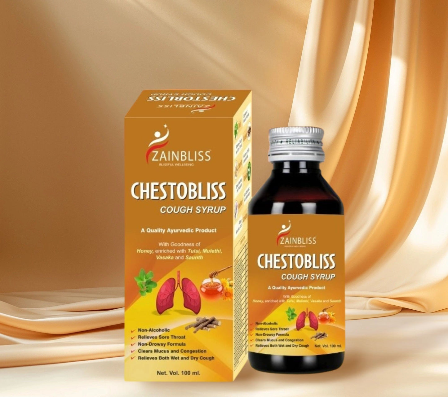 CHESTOBLISS COUGH SYRUP 100 ml